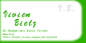 vivien bielz business card